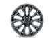 Fuel Wheels Rebar Matte Gunmetal 5-Lug Wheel; 20x10; -18mm Offset (09-18 RAM 1500)