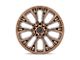 Fuel Wheels Rebar Platinum Bronze Milled 5-Lug Wheel; 20x10; -18mm Offset (09-18 RAM 1500)