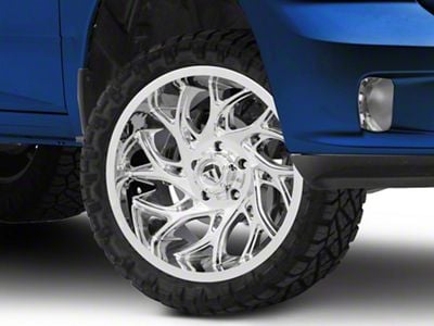 Fuel Wheels Runner Chrome 5-Lug Wheel; 22x10; -18mm Offset (09-18 RAM 1500)