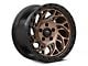 Fuel Wheels Runner OR Bronze with Black Ring 5-Lug Wheel; 18x9; -12mm Offset (09-18 RAM 1500)