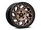 Fuel Wheels Runner OR Bronze with Black Ring 5-Lug Wheel; 20x9; 1mm Offset (09-18 RAM 1500)