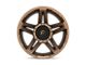 Fuel Wheels SFJ Matte Bronze 5-Lug Wheel; 22x14; -75mm Offset (09-18 RAM 1500)