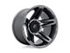 Fuel Wheels SFJ Matte Gunmetal 5-Lug Wheel; 22x14; -75mm Offset (09-18 RAM 1500)