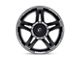 Fuel Wheels SFJ Matte Gunmetal 5-Lug Wheel; 22x14; -75mm Offset (09-18 RAM 1500)