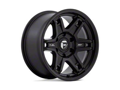 Fuel Wheels Slayer Matte Black 5-Lug Wheel; 17x9; -38mm Offset (09-18 RAM 1500)