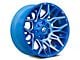 Fuel Wheels Twitch Anodized Blue Milled 5-Lug Wheel; 22x10; -18mm Offset (09-18 RAM 1500)