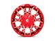 Fuel Wheels Twitch Candy Red Milled 5-Lug Wheel; 20x10; -18mm Offset (09-18 RAM 1500)