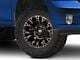 Fuel Wheels Vapor Matte Black Double Dark Tint 5-Lug Wheel; 17x10; -18mm Offset (09-18 RAM 1500)