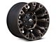 Fuel Wheels Vapor Matte Black Double Dark Tint 5-Lug Wheel; 18x9; 20mm Offset (09-18 RAM 1500)