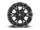 Fuel Wheels Vapor Matte Black Double Dark Tint 5-Lug Wheel; 20x9; 1mm Offset (09-18 RAM 1500)