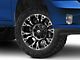 Fuel Wheels Vapor Matte Black Gray Tint 5-Lug Wheel; 20x10; -18mm Offset (09-18 RAM 1500)