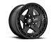 Fuel Wheels Warp Satin Black 5-Lug Wheel; 20x9; 1mm Offset (09-18 RAM 1500)