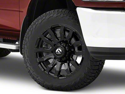 Fuel Wheels Blitz Gloss Black 8-Lug Wheel; 20x10; -18mm Offset (10-18 RAM 2500)