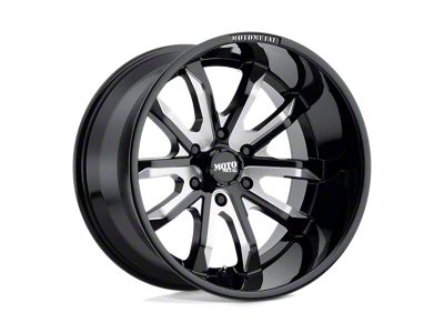 Fuel Wheels Blitz Matte Black Double Dark Tint 8-Lug Wheel; 22x12; -44mm Offset (10-18 RAM 2500)