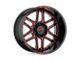 Fuel Wheels Blitz Platinum 8-Lug Wheel; 22x12; -44mm Offset (10-18 RAM 2500)