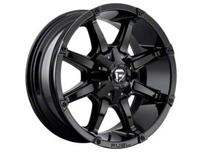 Fuel Wheels Coupler Gloss Black 8-Lug Wheel; 20x9; 1mm Offset (10-18 RAM 2500)