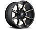 Fuel Wheels Coupler Matte Black Double Dark Tint 8-Lug Wheel; 20x9; 1mm Offset (10-18 RAM 2500)