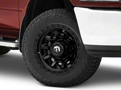 Fuel Wheels Covert Matte Black 8-Lug Wheel; 20x9; 20mm Offset (10-18 RAM 2500)