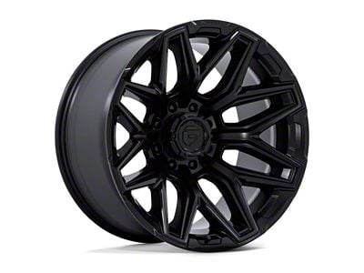 Fuel Wheels Flux Blackout 8-Lug Wheel; 20x9; 1mm Offset (10-18 RAM 2500)