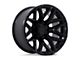 Fuel Wheels Flux Blackout 8-Lug Wheel; 22x12; -44mm Offset (10-18 RAM 2500)