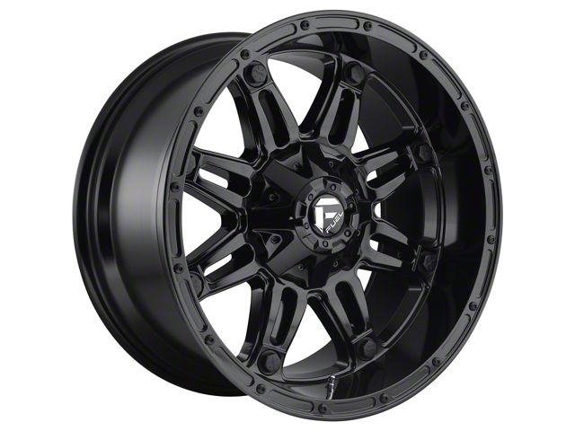 Fuel Wheels Hostage Gloss Black 8-Lug Wheel; 20x10; -18mm Offset (10-18 RAM 2500)