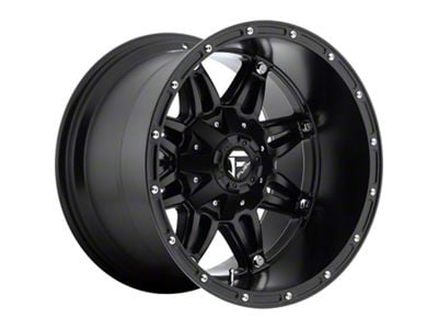 Fuel Wheels Hostage Matte Black 8-Lug Wheel; 18x12; -44mm Offset (10-18 RAM 2500)