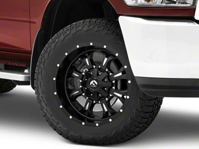 Fuel Wheels Krank Matte Black Milled 8-Lug Wheel; 20x10; -12mm Offset (10-18 RAM 2500)