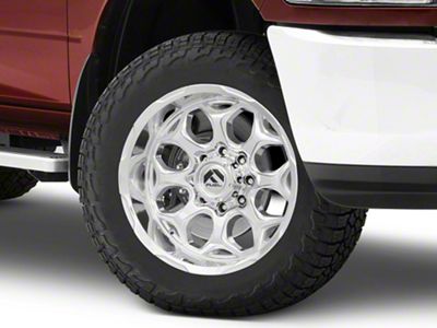 Fuel Wheels Scepter Polished Milled 8-Lug Wheel; 20x10; -18mm Offset (10-18 RAM 2500)