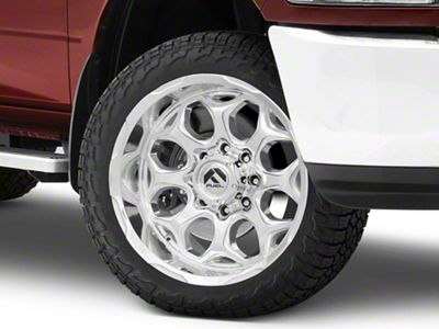 Fuel Wheels Scepter Polished Milled 8-Lug Wheel; 22x12; -44mm Offset (10-18 RAM 2500)