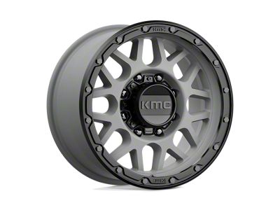 Fuel Wheels Siege Brushed Gunmetal with Tinted Clear 8-Lug Wheel; 26x14; -75mm Offset (10-18 RAM 2500)