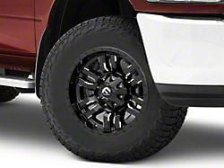 Fuel Wheels Sledge Gloss Black Milled 8-Lug Wheel; 18x9; 1mm Offset (10-18 RAM 2500)