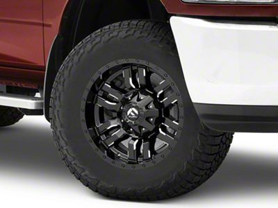 Fuel Wheels Sledge Gloss Black Milled 8-Lug Wheel; 18x9; 20mm Offset (10-18 RAM 2500)