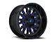 Fuel Wheels Stroke Gloss Black with Blue Tint Clear 8-Lug Wheel; 20x9; 20mm Offset (10-18 RAM 2500)