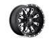 Fuel Wheels Throttle Matte Black Milled 8-Lug Wheel; 18x10; -24mm Offset (10-18 RAM 2500)