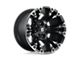 Fuel Wheels Vapor Matte Black Gray Tint 8-Lug Wheel; 17x9; 1mm Offset (10-18 RAM 2500)