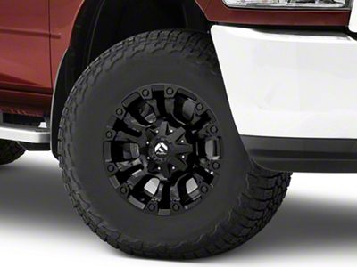 Fuel Wheels Vapor Matte Black 8-Lug Wheel; 17x9; -12mm Offset (10-18 RAM 2500)