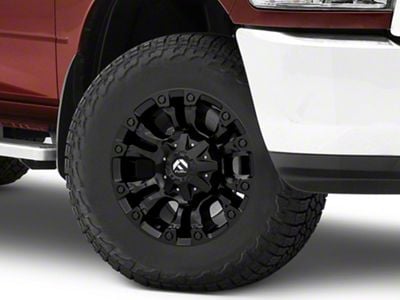 Fuel Wheels Vapor Matte Black 8-Lug Wheel; 18x9; 20mm Offset (10-18 RAM 2500)