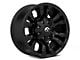 Fuel Wheels Vapor Matte Black 8-Lug Wheel; 22x10; -18mm Offset (10-18 RAM 2500)