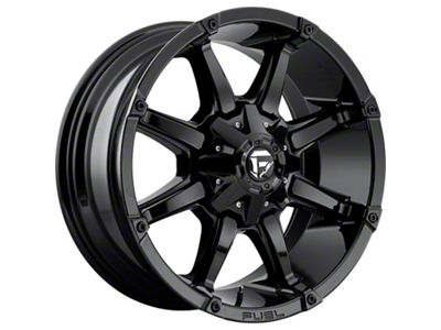 Fuel Wheels Coupler Gloss Black 8-Lug Wheel; 20x9; 1mm Offset (10-18 RAM 3500 SRW)