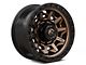 Fuel Wheels Covert Matte Bronze with Black Bead Ring 8-Lug Wheel; 18x9; -12mm Offset (10-18 RAM 3500 SRW)