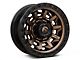 Fuel Wheels Covert Matte Bronze with Black Bead Ring 8-Lug Wheel; 18x9; -12mm Offset (10-18 RAM 3500 SRW)