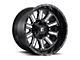 Fuel Wheels Hardline Gloss Black Milled 8-Lug Wheel; 20x9; 20mm Offset (10-18 RAM 3500 SRW)