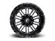 Fuel Wheels Hardline Gloss Black Milled 8-Lug Wheel; 20x9; 20mm Offset (10-18 RAM 3500 SRW)