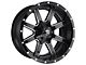 Fuel Wheels Maverick Gloss Black Milled 8-Lug Wheel; 18x9; 1mm Offset (10-18 RAM 3500 SRW)