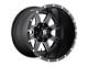 Fuel Wheels Maverick Matte Black Milled 8-Lug Wheel; 20x14; -76mm Offset (10-18 RAM 3500 SRW)