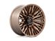 Fuel Wheels Rebar Platinum Bronze Milled 8-Lug Wheel; 20x10; -18mm Offset (10-18 RAM 3500 SRW)