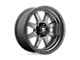 Fuel Wheels Rebel Matte Black 8-Lug Wheel; 22x12; -44mm Offset (10-18 RAM 3500 SRW)