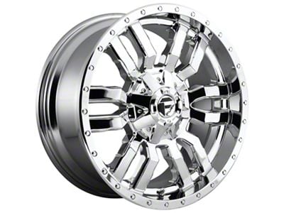 Fuel Wheels Sledge Chrome 8-Lug Wheel; 20x10; -18mm Offset (10-18 RAM 3500 SRW)