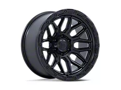 Fuel Wheels Surge Matte Black with Gloss Black Lip 8-Lug Wheel; 20x9; 1mm Offset (10-18 RAM 3500 SRW)