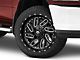 Fuel Wheels Triton Gloss Black Milled 8-Lug Wheel; 22x14; -75mm Offset (10-18 RAM 3500 SRW)